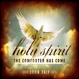 The Holy Sprit the comforter has Come!