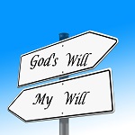 My will, God's will for you.