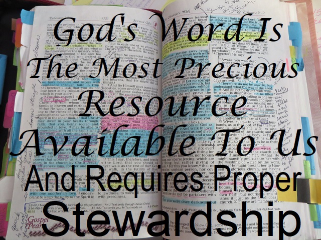 Make time to Study God's Word