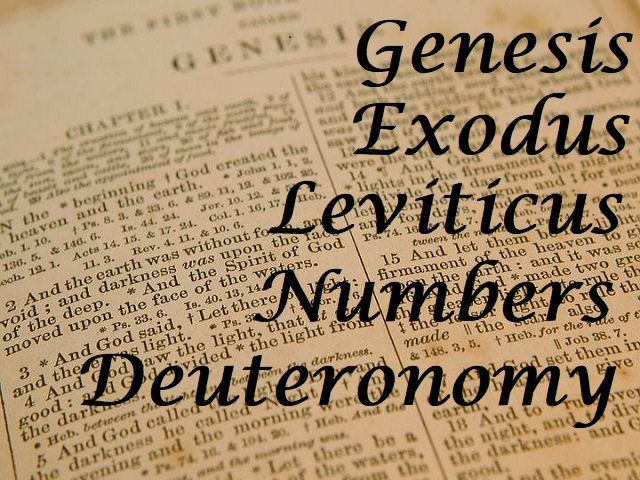 Outline of the Pentateuch - Genesis through Deuteronomy