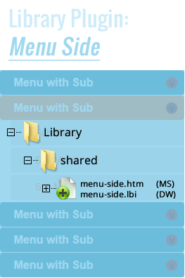 Sidebar Menu Layout