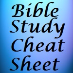 Seven Bible Reading Cheat Sheets