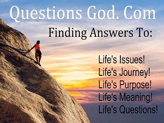 Questions God.Com Front Side Business Card