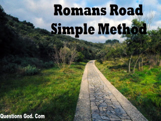 The Romans Road Simple Method - 2  Pages