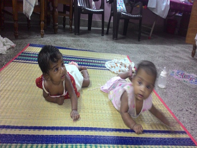 Tamil and his wife blessed with twin daughter